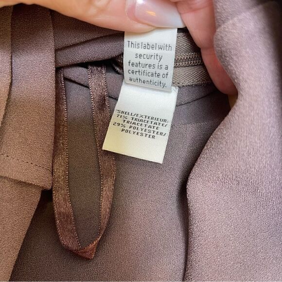 Diane Von Furstenberg Aurora 3/4 Sleeve Slate Purple Sheath Dress 2 - Picture 5 of 7